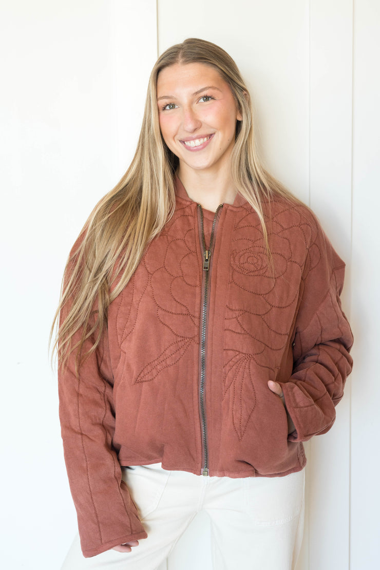 rose sweatshirt