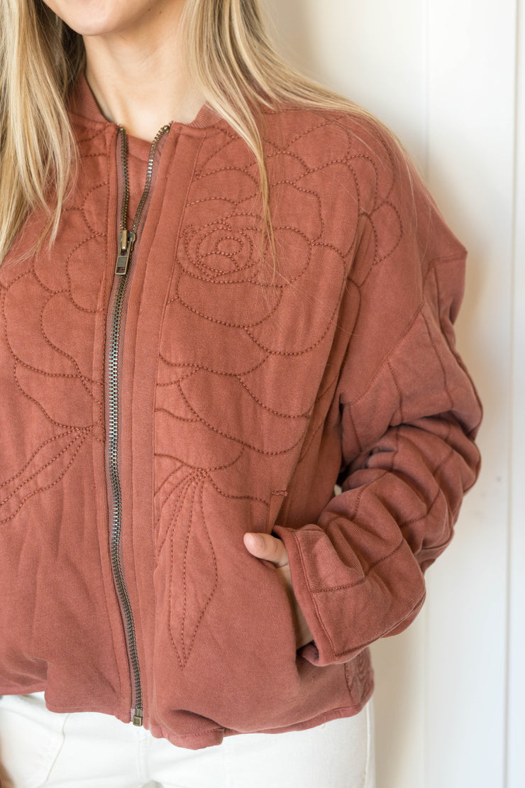 rose sweatshirt