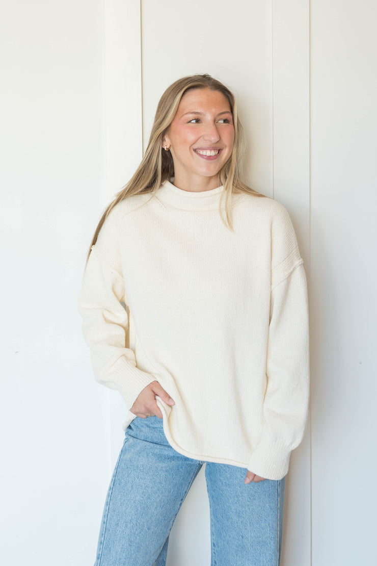 torres roll neck sweater