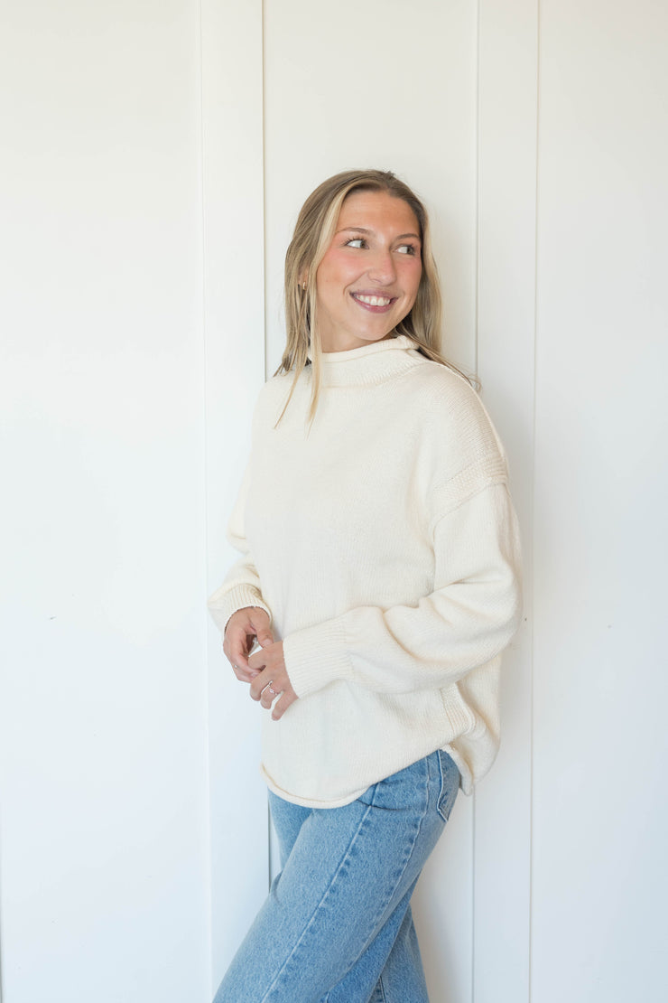 torres roll neck sweater