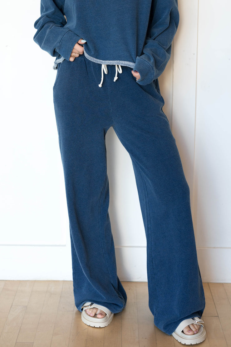 hunter knit denim pant