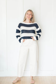 lucia striped sweater