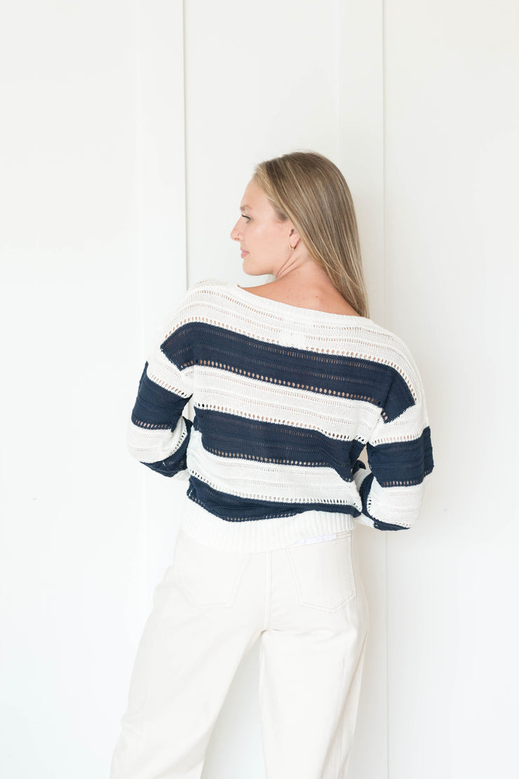 lucia striped sweater