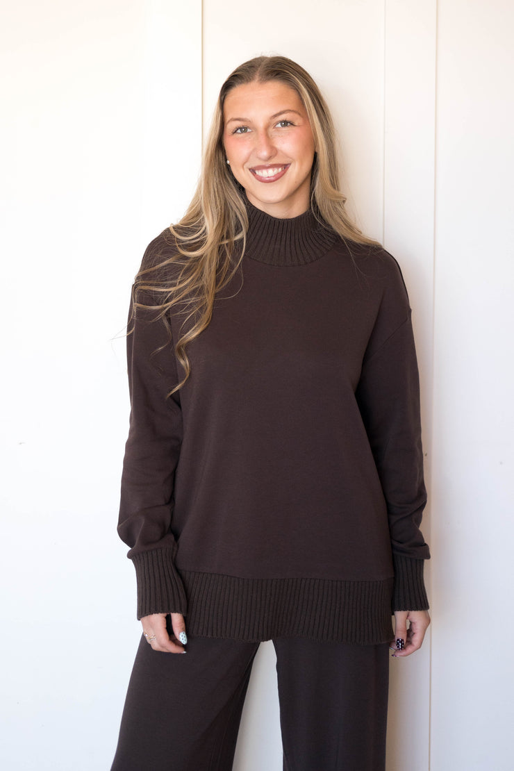 sable rib sweatshirt
