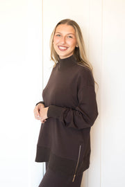 sable rib sweatshirt