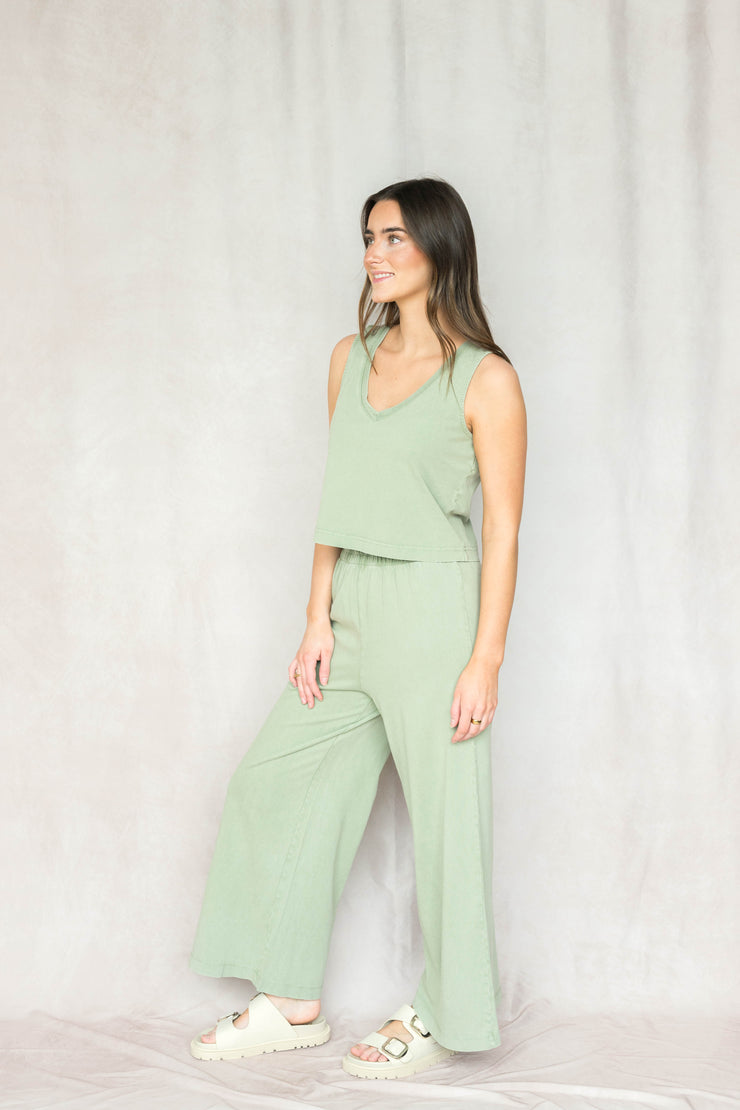 scout jersey flare pant