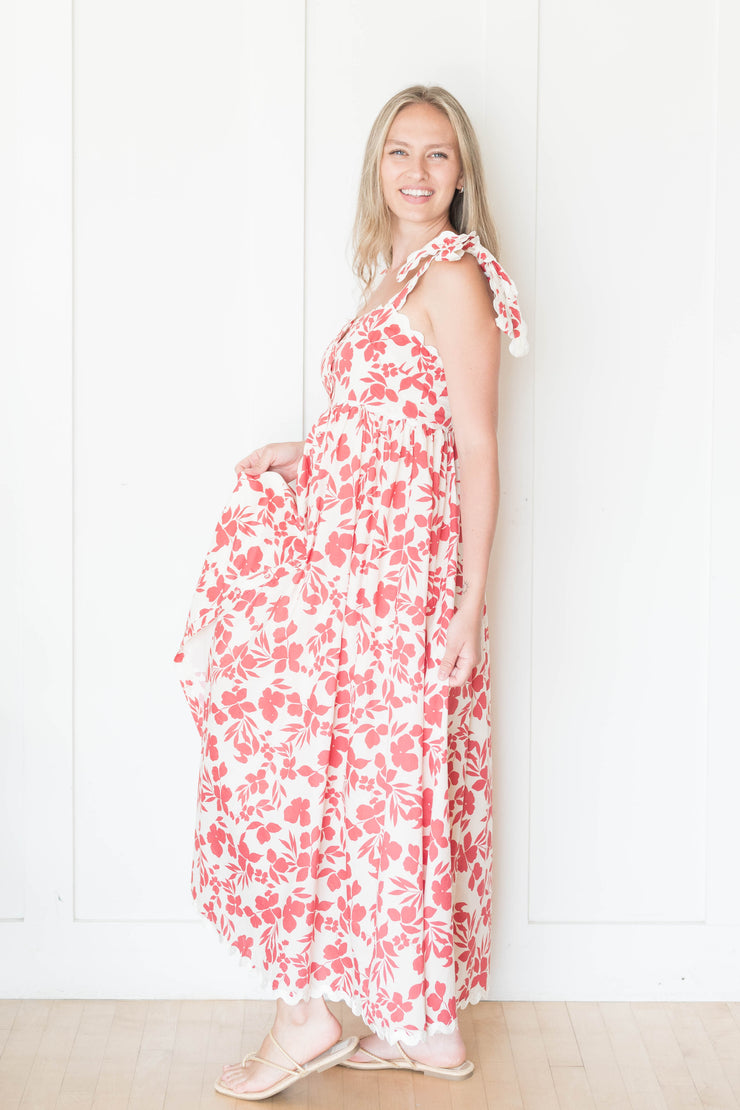 de la luna midi dress