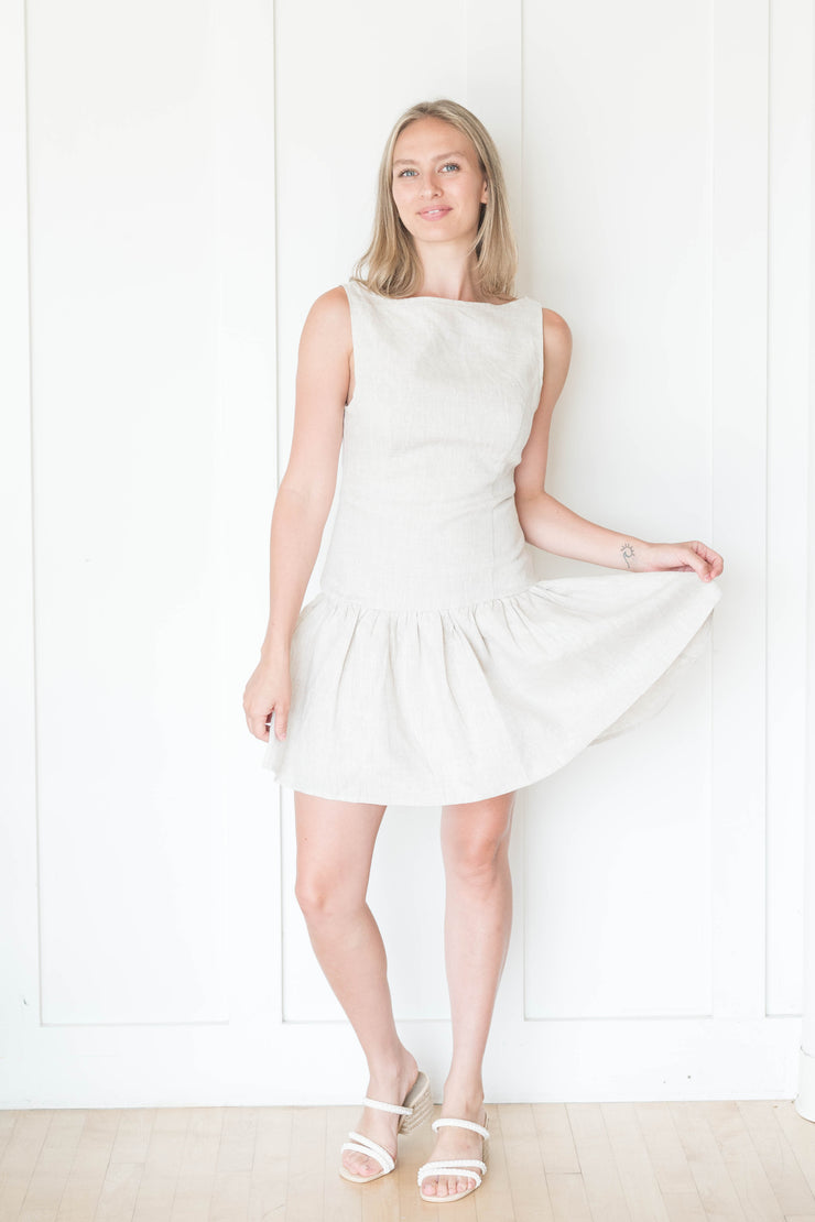 madelyn linen dress
