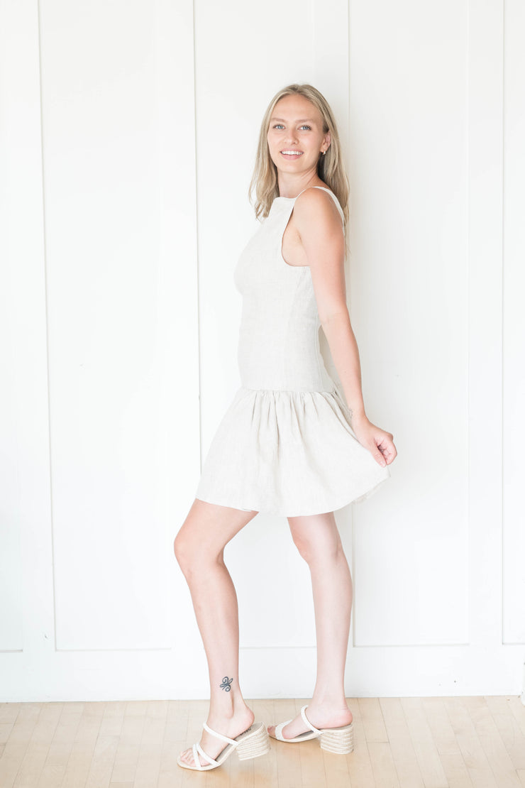 madelyn linen dress
