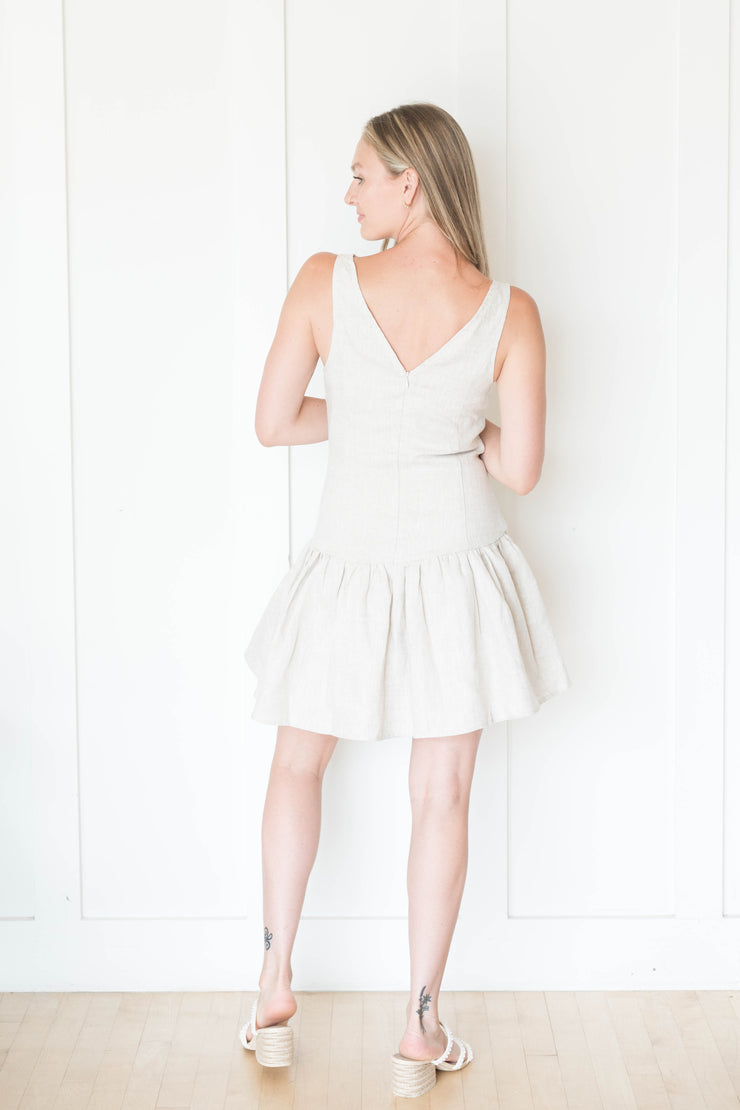 madelyn linen dress