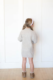 girls blossom sweater dress