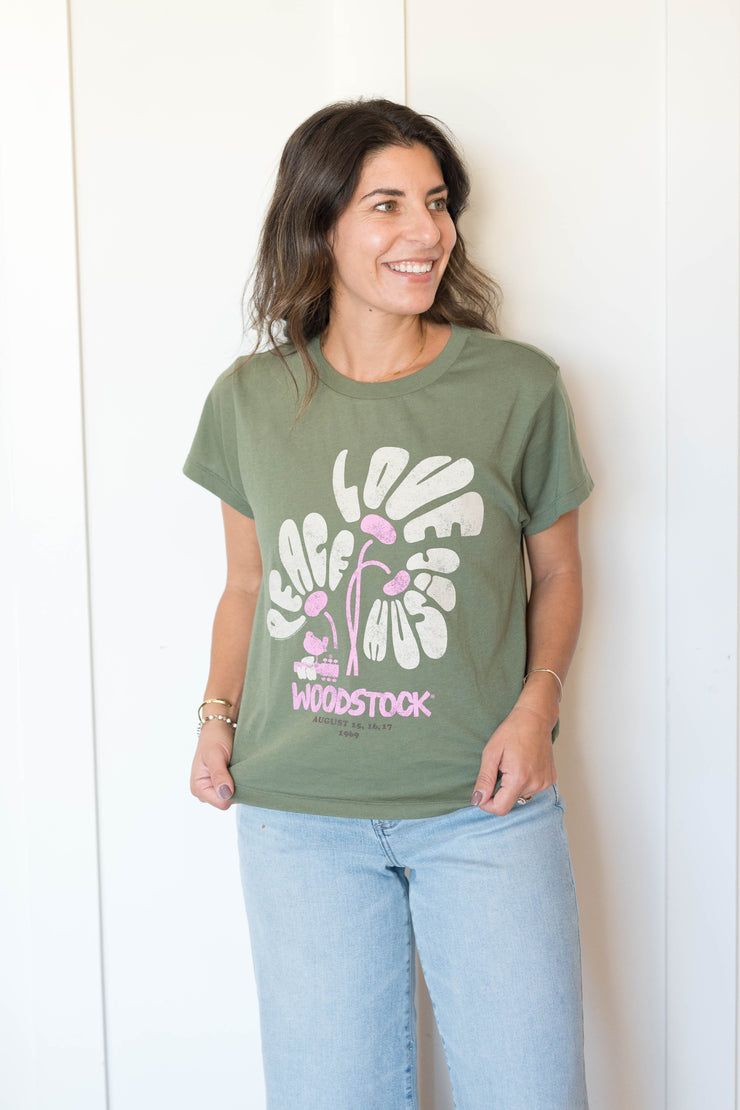 woodstock festival graphic tee