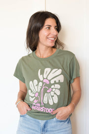 woodstock festival graphic tee