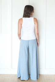 wait a minute wide leg lounge pant
