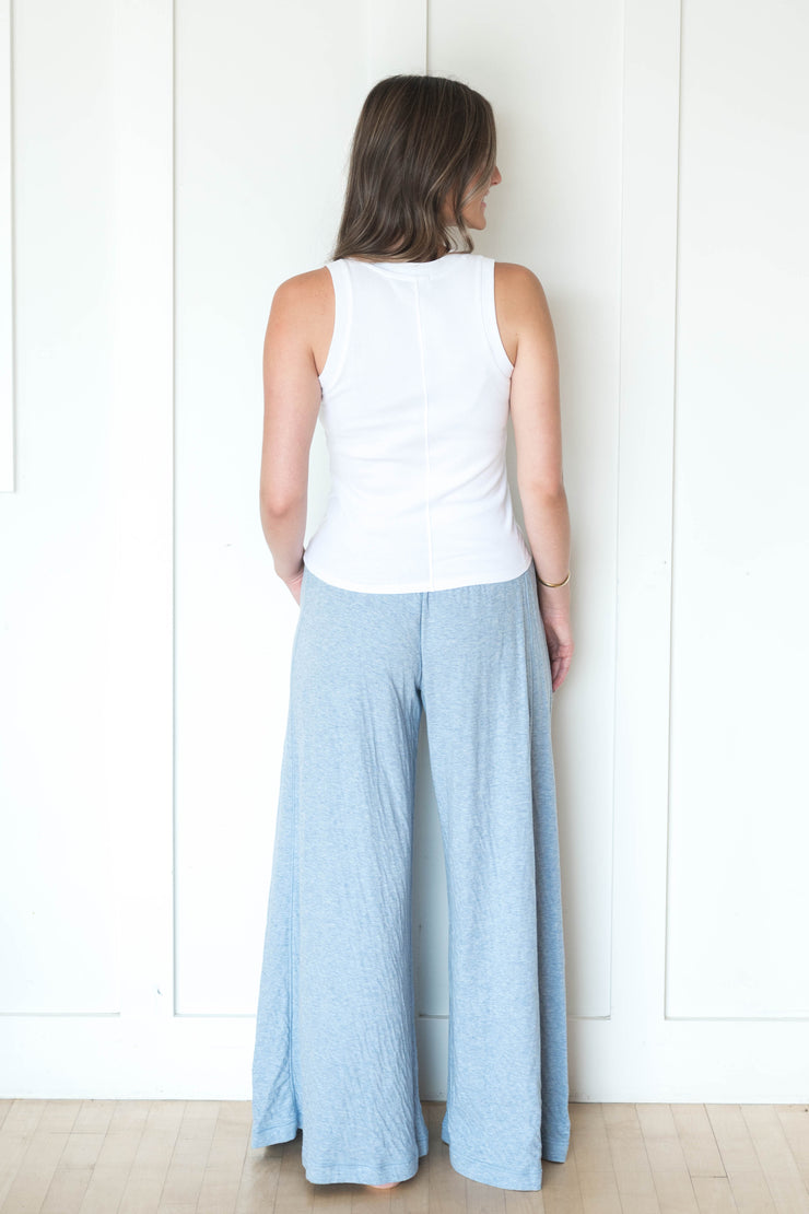 wait a minute wide leg lounge pant