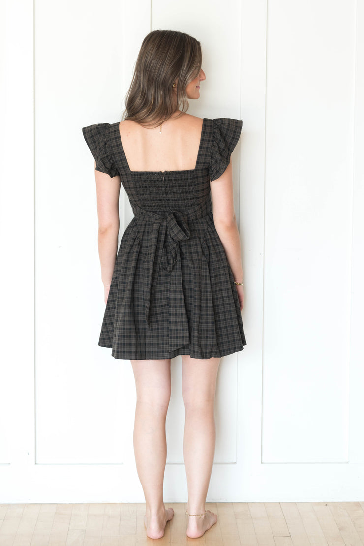 janey plaid dress