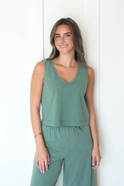sloane vneck top