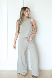 scout jersey crop flare pant