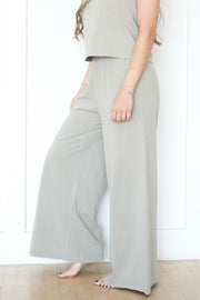 scout jersey crop flare pant