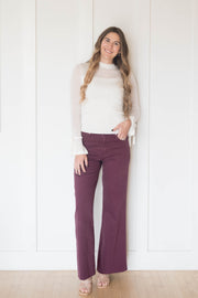 fiona mid rise wide leg jean