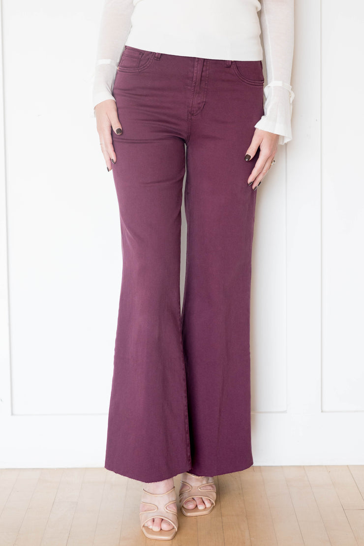 fiona mid rise wide leg jean
