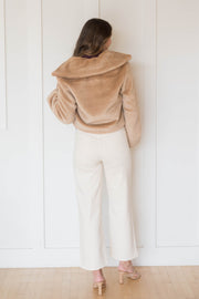 hailey faux fur coat