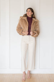 hailey faux fur coat