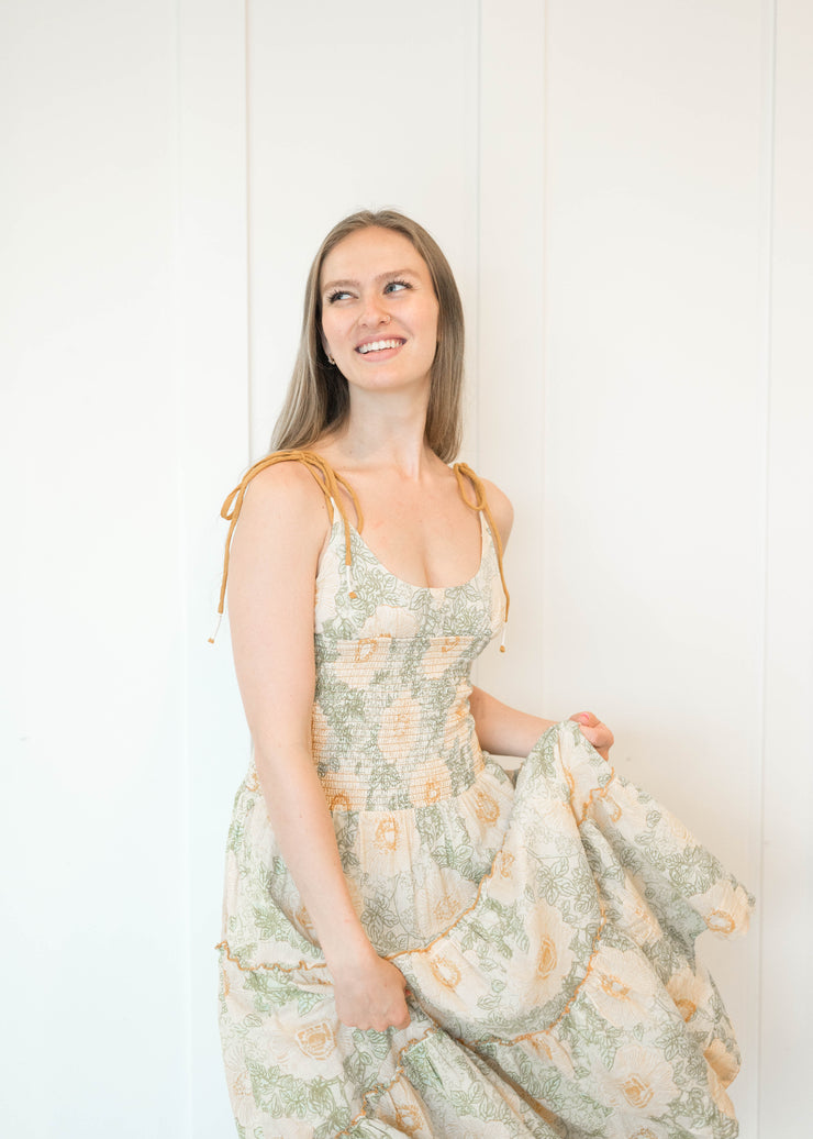 adriel midi dress