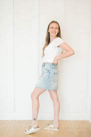 kat high rise vintage skirt