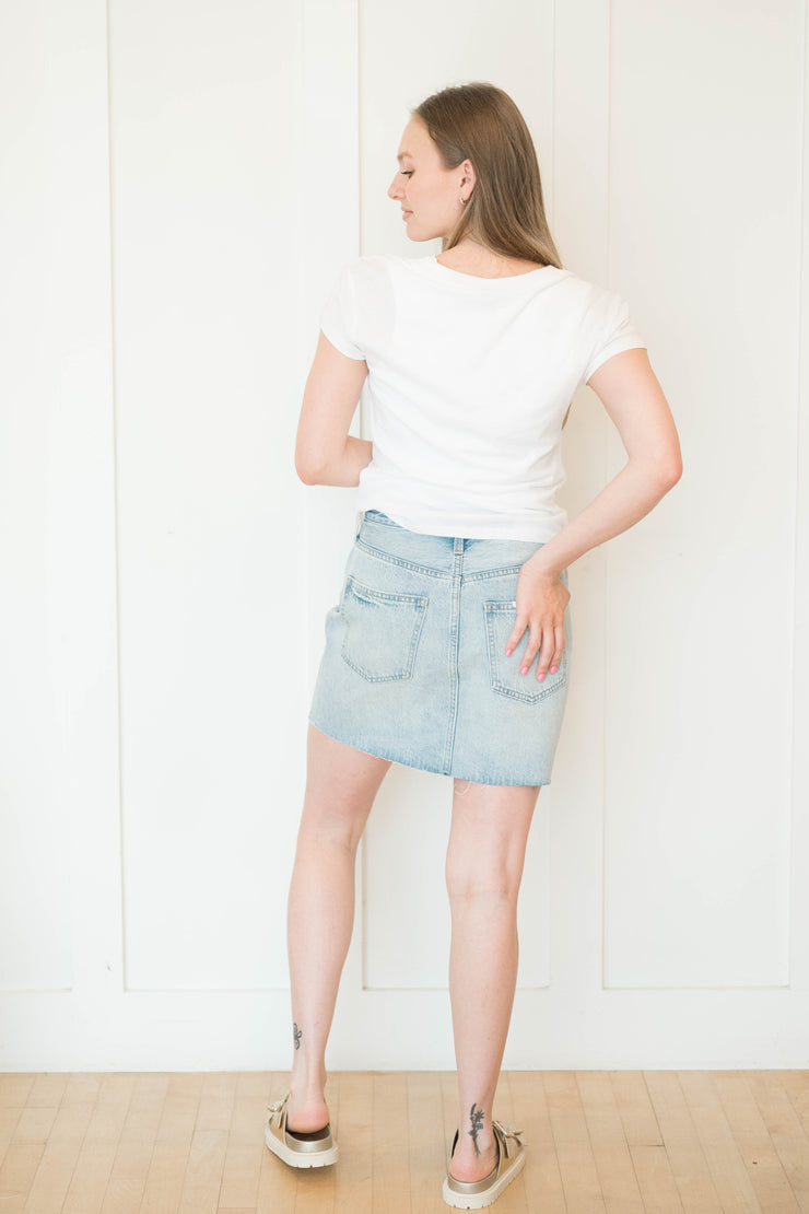 kat high rise vintage skirt