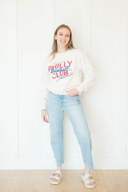 cassie crop high rise straight
