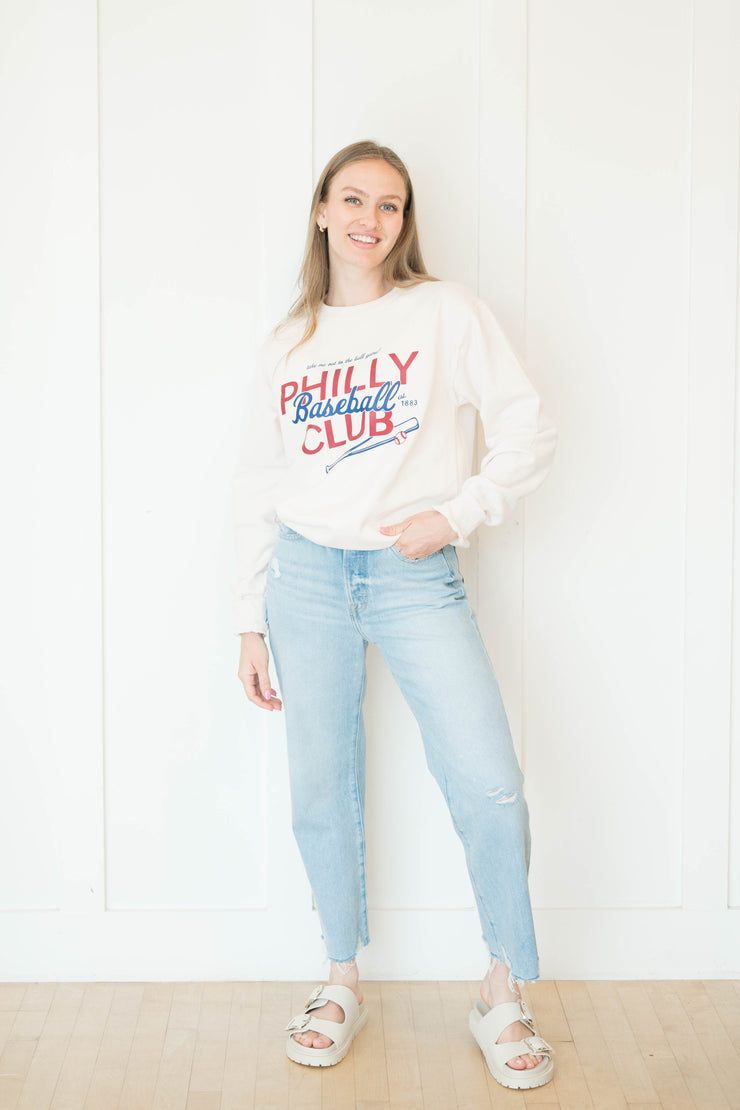 cassie crop high rise straight