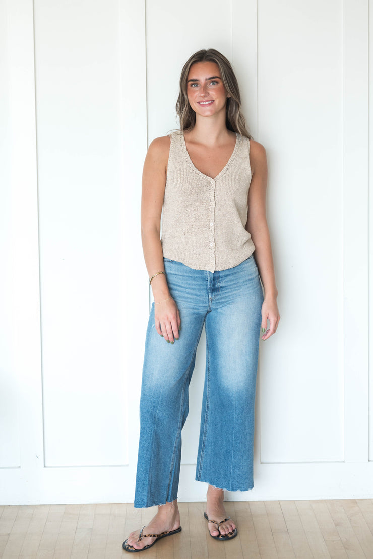 lana crop wide leg