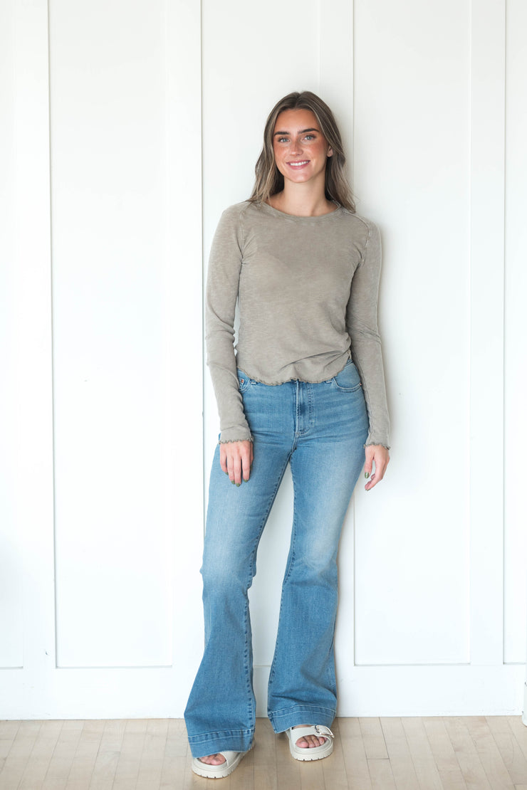 kinsley mid rise flare