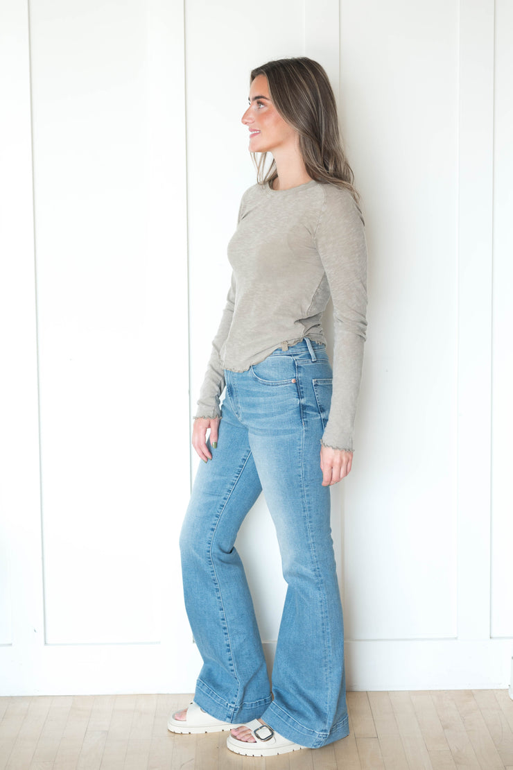 kinsley mid rise flare
