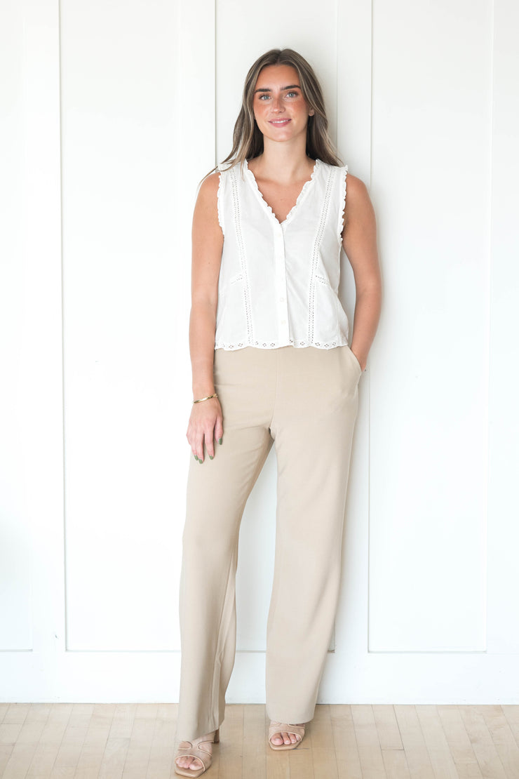 silvie wide leg trousers