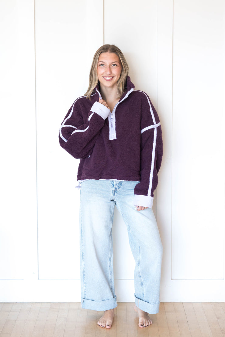 mountain high 1/2 zip fleece