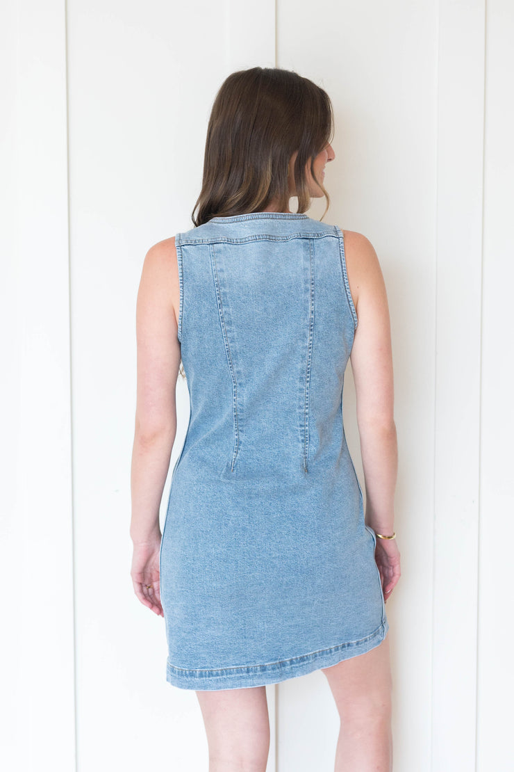 sabrina denim dress