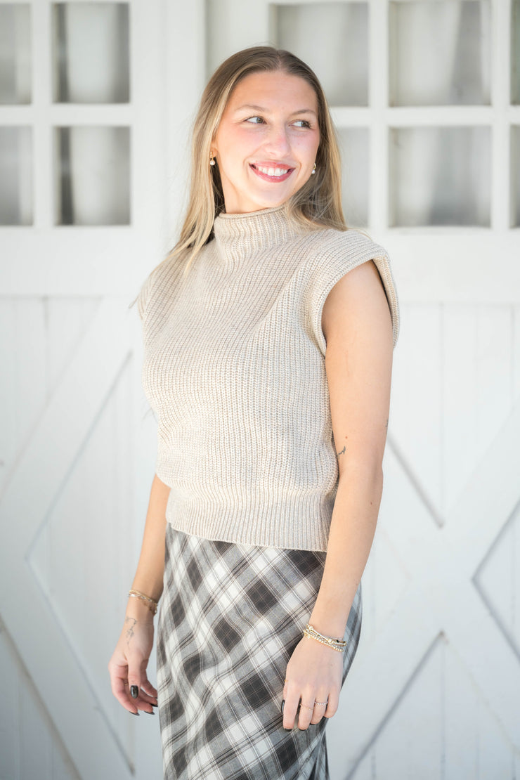 boxy sweater top