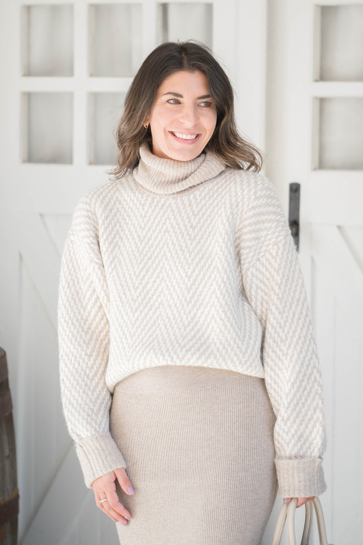 balkan funnel neck sweater