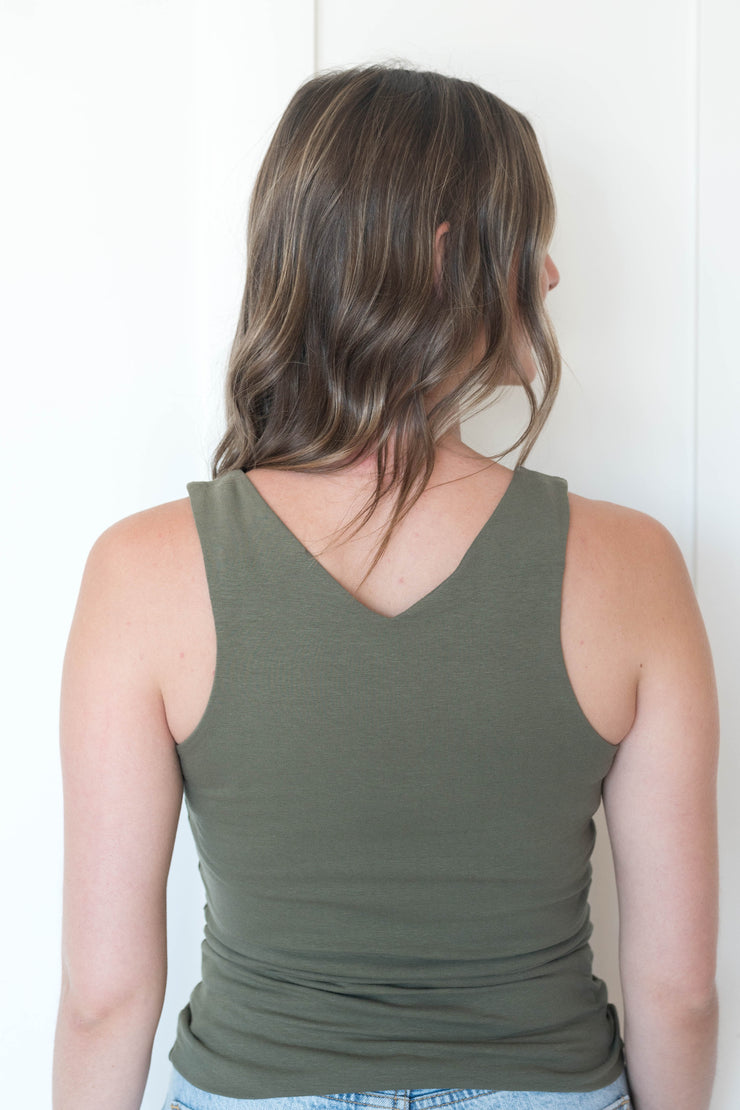 peyton vneck tank