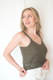 dixie crochet top
