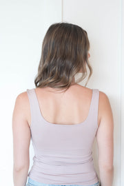 vienna square neck tank