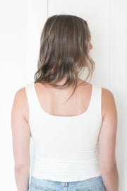 vienna square neck tank
