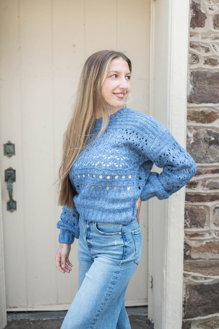 ronnie azure sweater