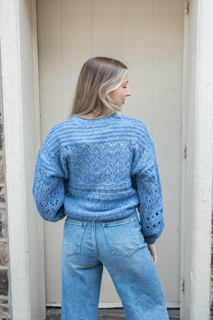 ronnie azure sweater