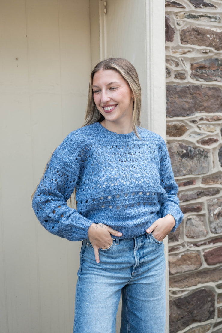 ronnie azure sweater