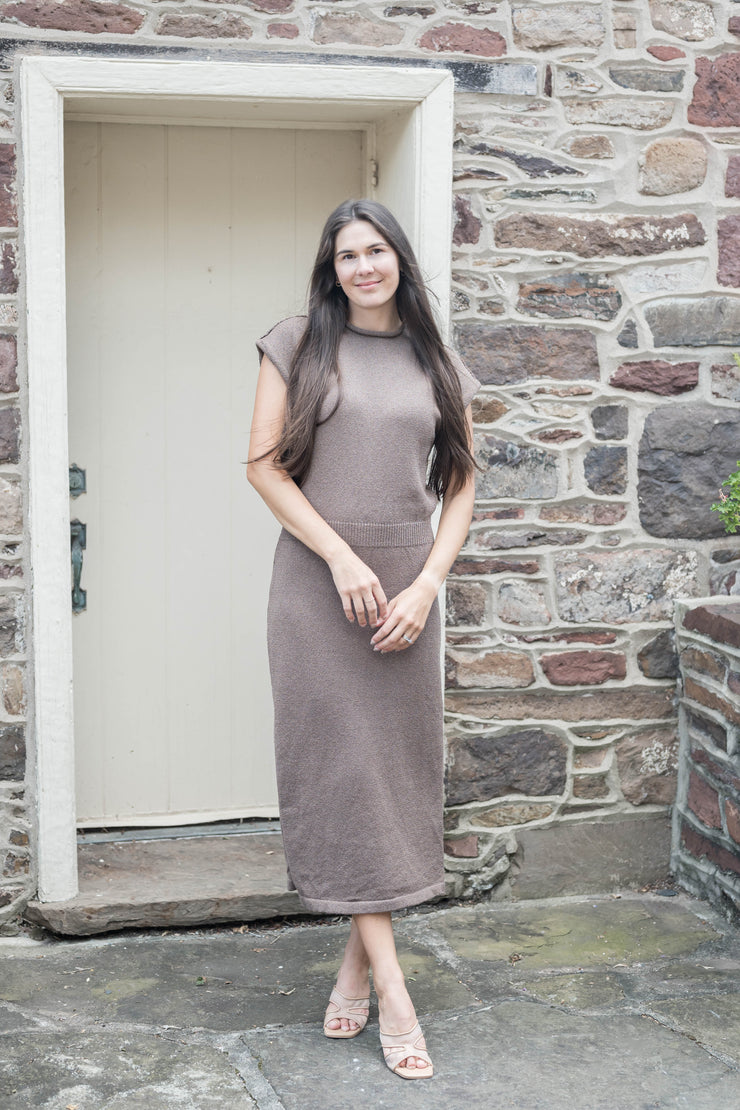 mockneck sweater dress