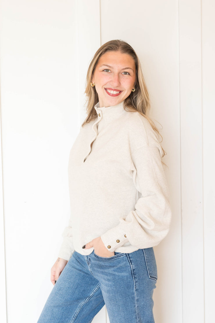 sloane merrow edge cozy mockneck