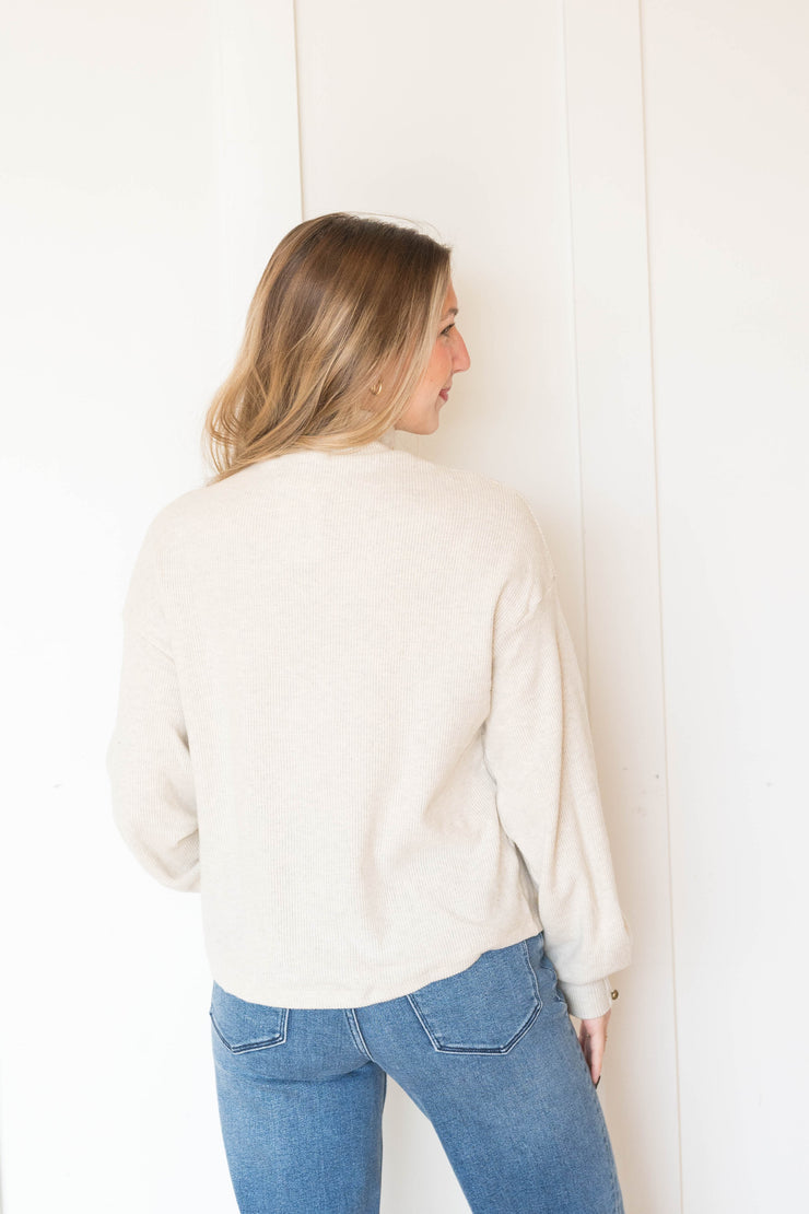 sloane merrow edge cozy mockneck